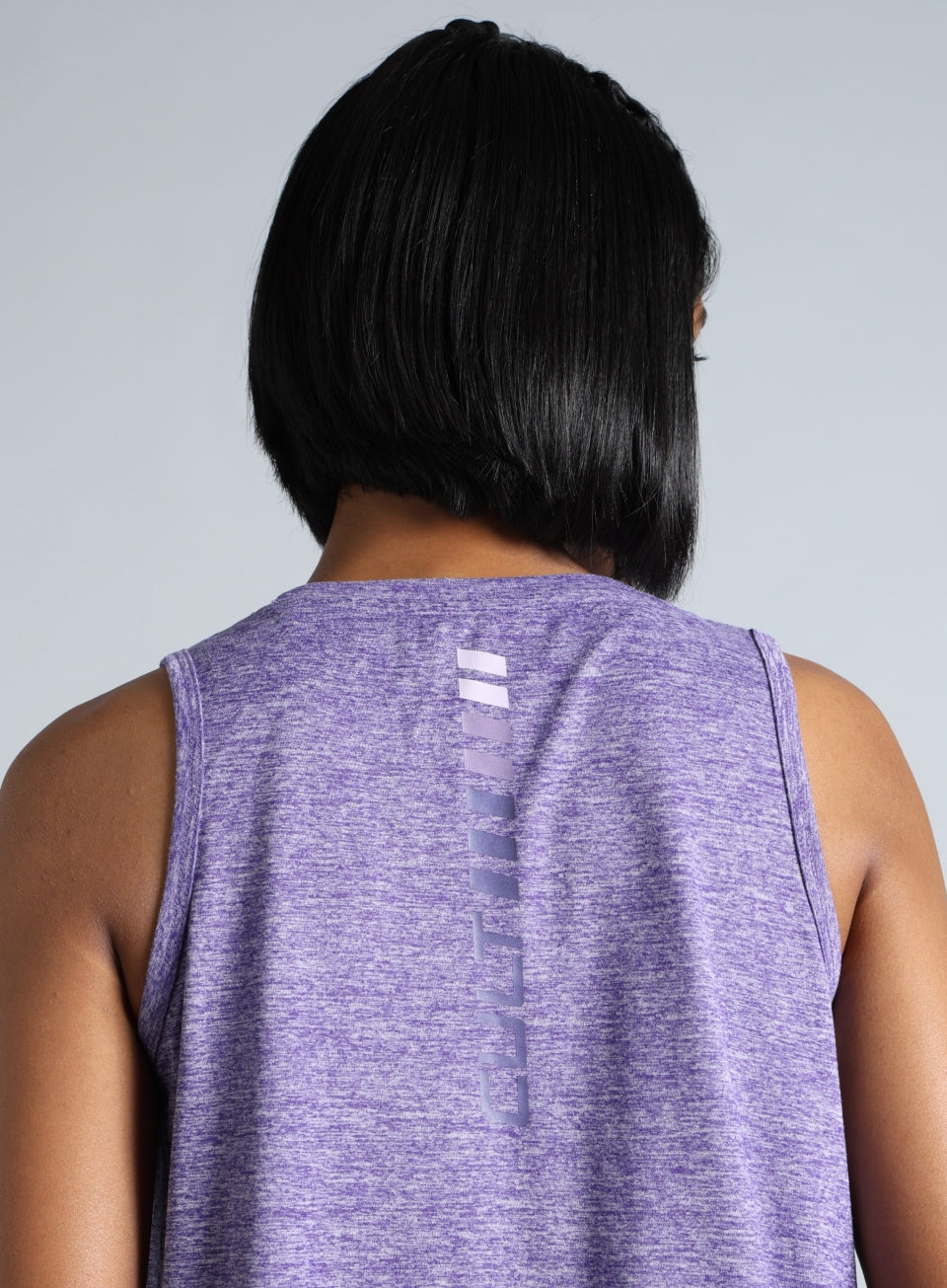 Women's Purple Muscle Up Comfortech Tank