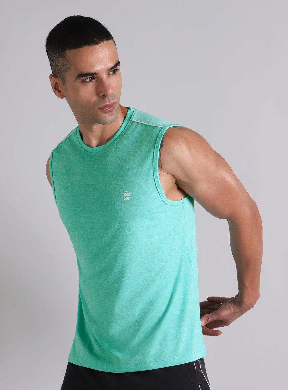 Men's Core COMFORtech Teal Muscle Tank
