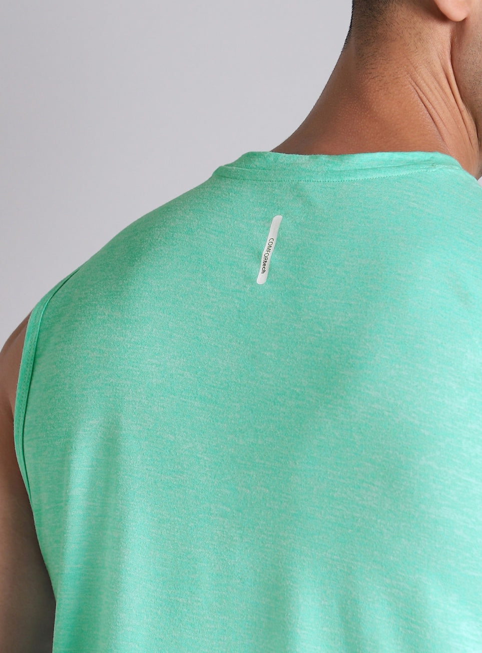 Men's Core COMFORtech Teal Muscle Tank