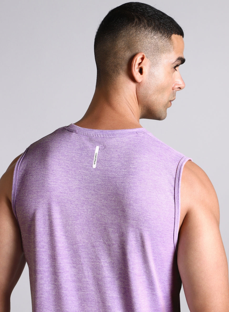Men's Purple Training Essential COMFORtech Tank