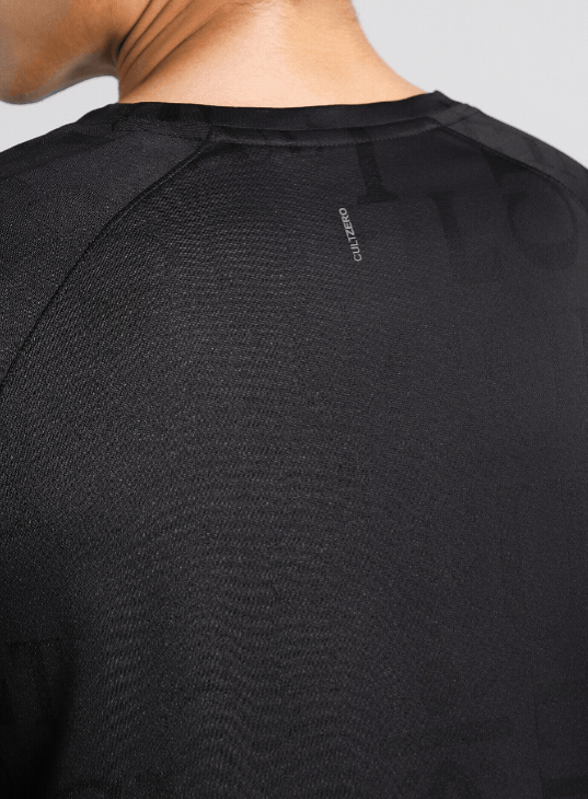Men's Black CULT ZERO Run Tee