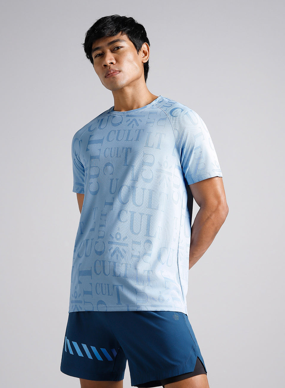 Men's Blue CULT ZERO Run Tee