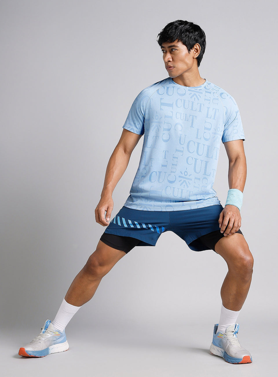 Men's Blue CULT ZERO Run Tee
