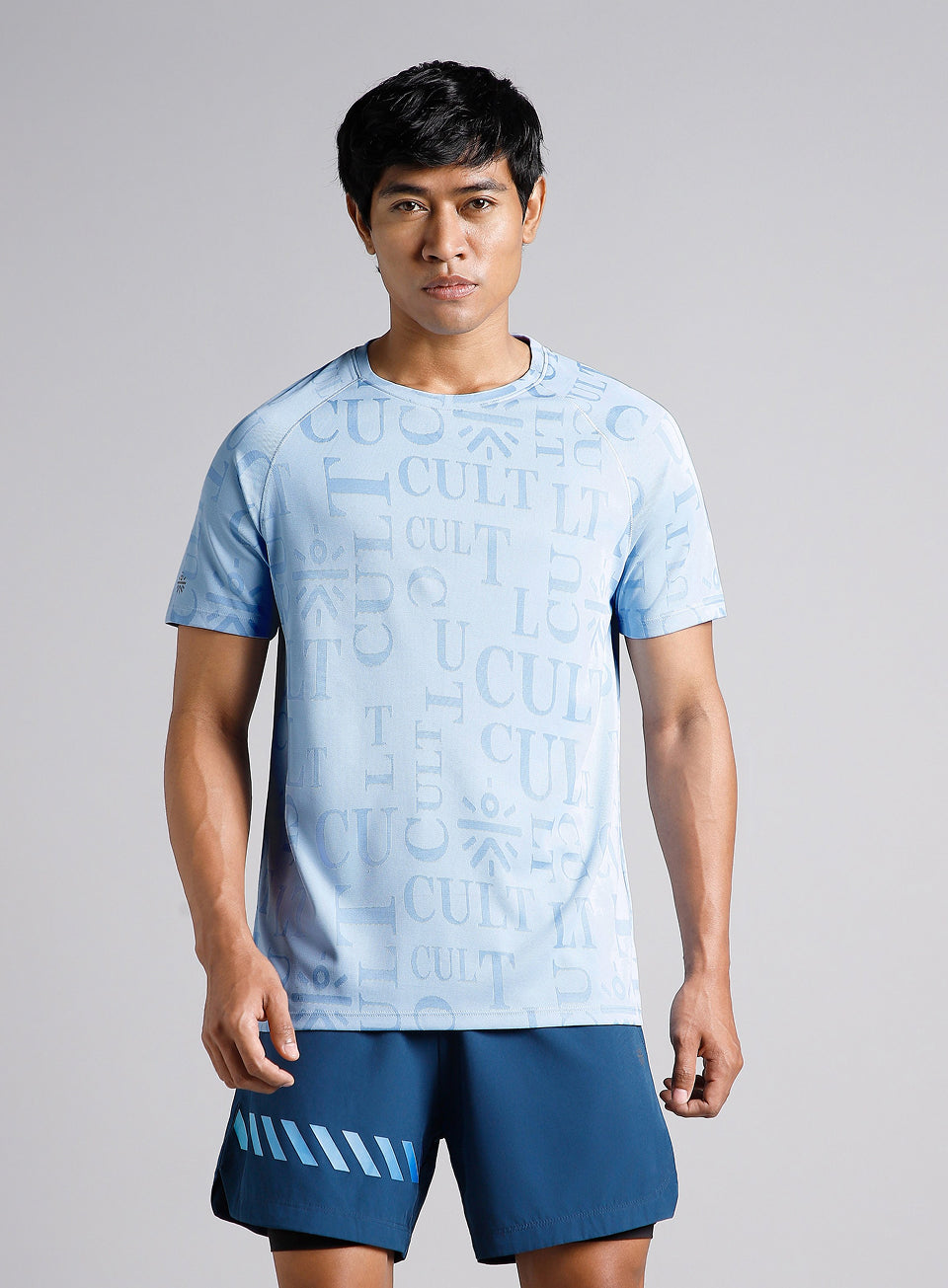 Men's Blue CULT ZERO Run Tee