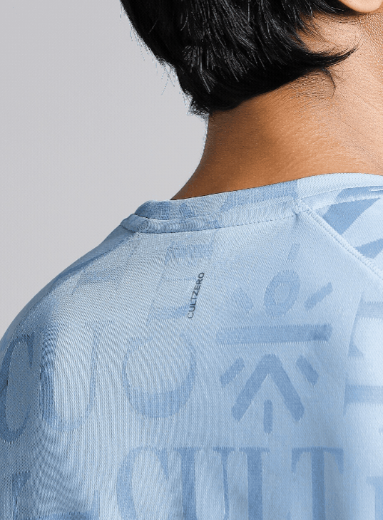 Men's Blue CULT ZERO Run Tee