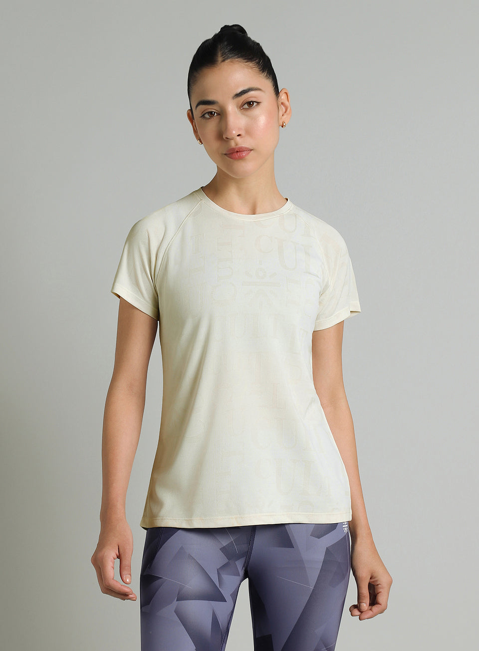 Women's Off White CULT ZERO Knit Tech Running T-shirt