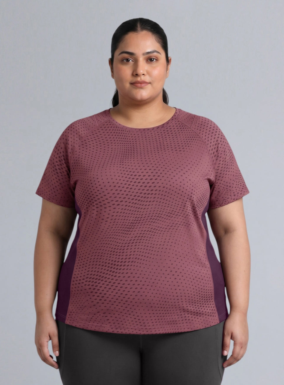 Women's Rust Dynamic Move Training Plus size T-shirt