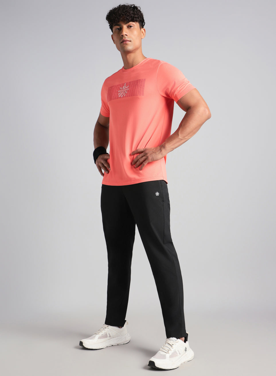 Men's Black Core Sculpt Trackpants