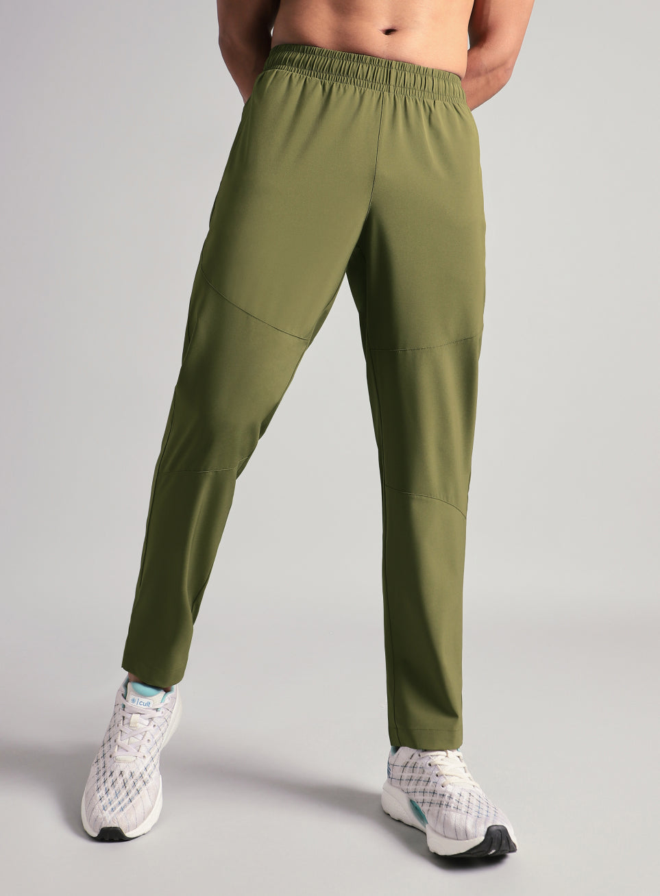 Men's Olive Core Sculpt Trackpants