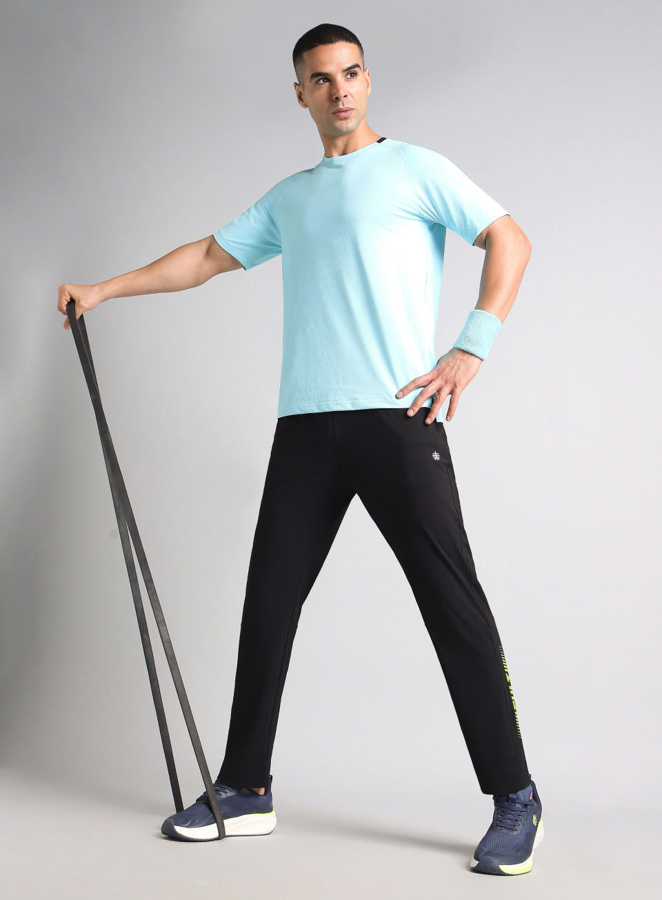 Men's Black Cult Performance Training Trackpants