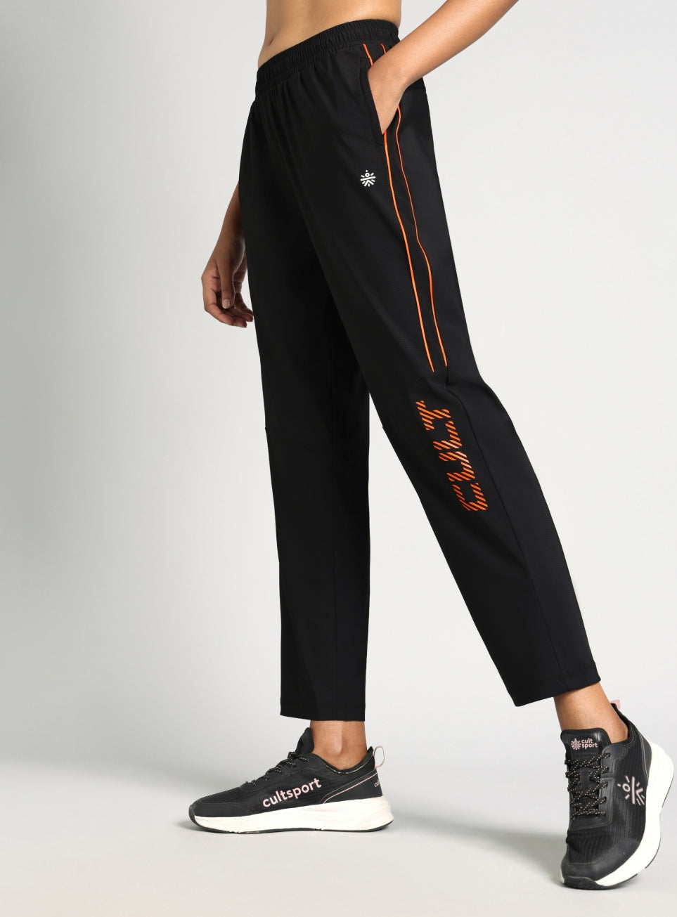 Women's Black Pop Up Active Pants