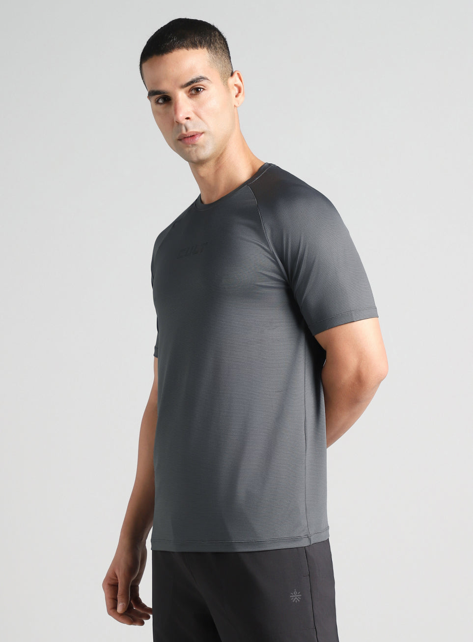 Men's Grey Ultra Man Training T-shirt