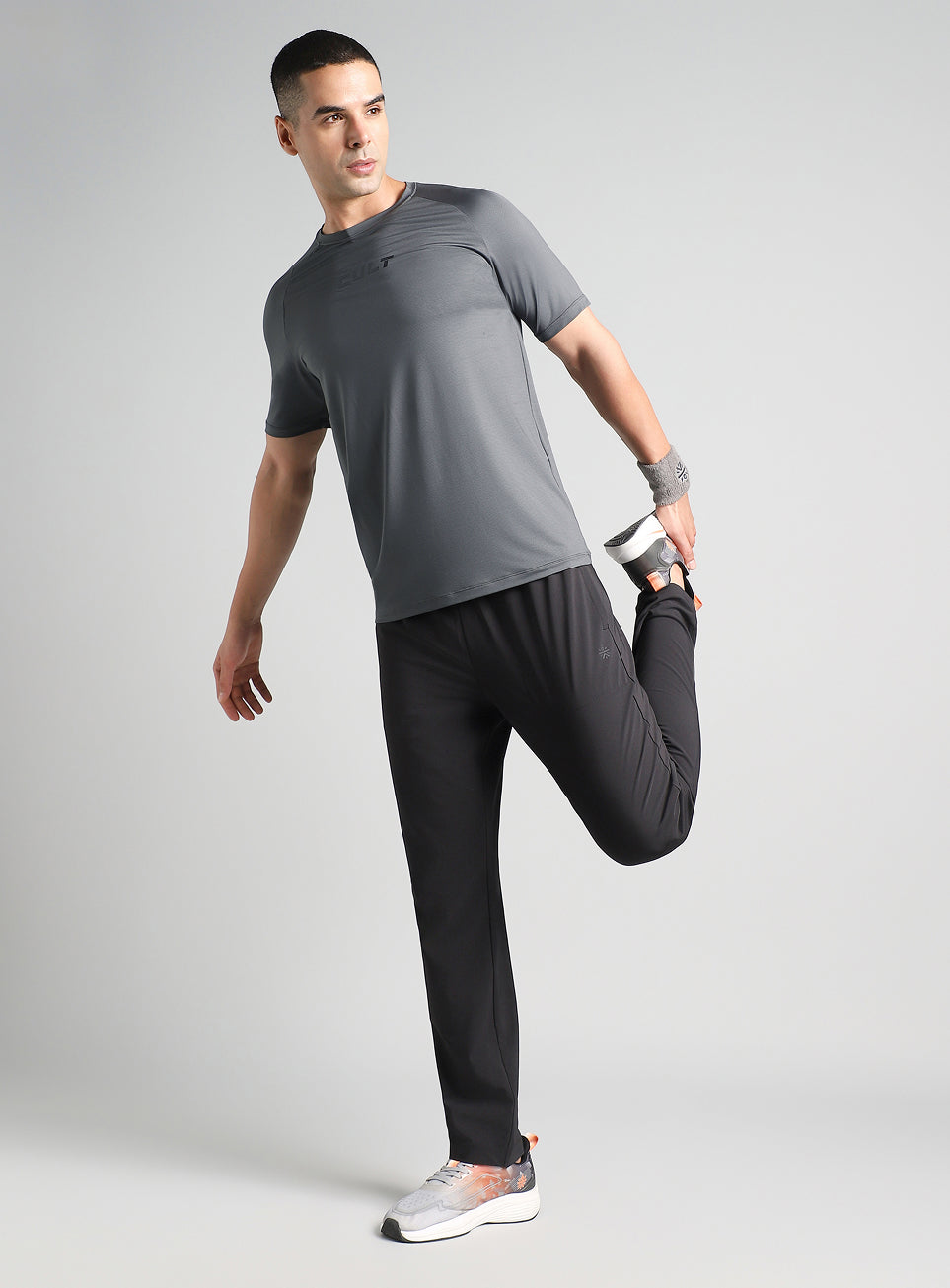Men's Grey Ultra Man Training T-shirt