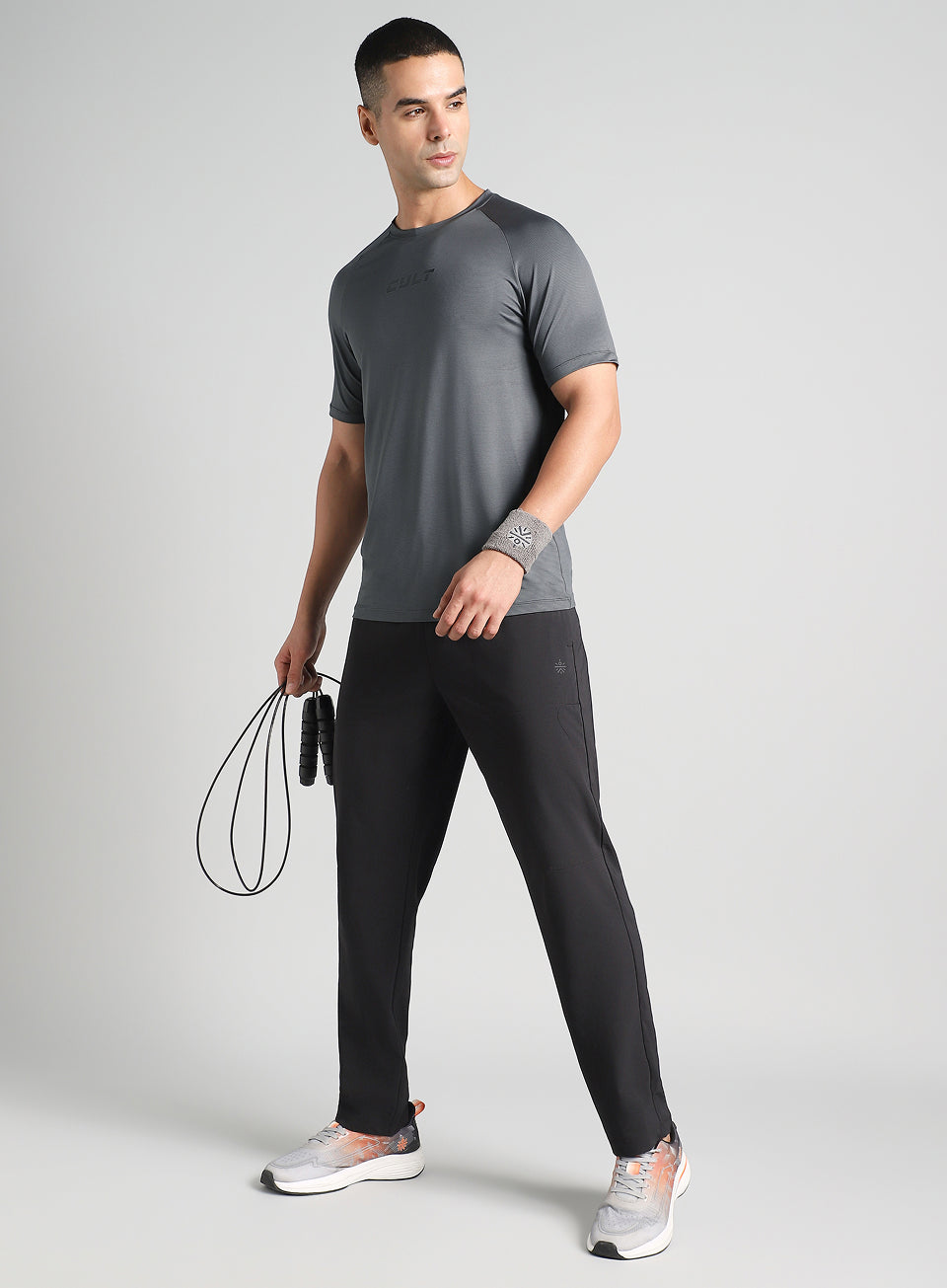 Men's Grey Ultra Man Training T-shirt