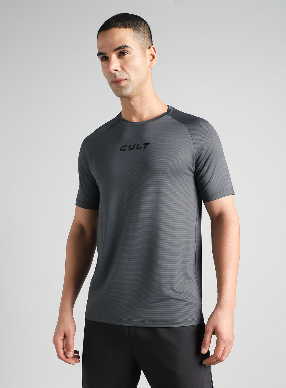 Men's Grey Ultra Man Training T-shirt