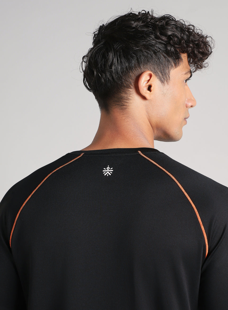 Men's Black Everyday Workout Train Tee