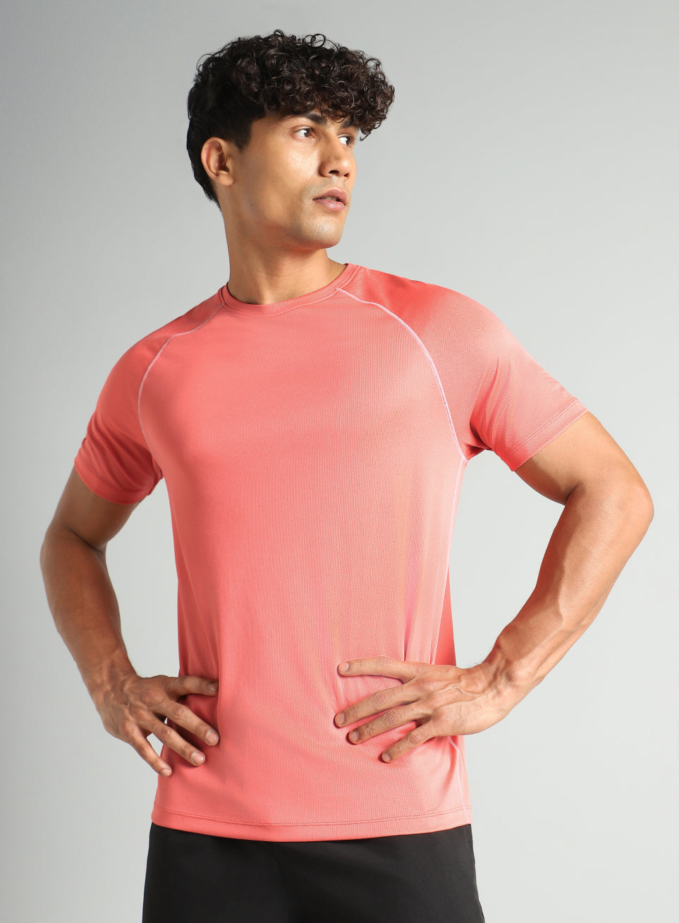 Men's Coral Everyday Workout Train T-shirt