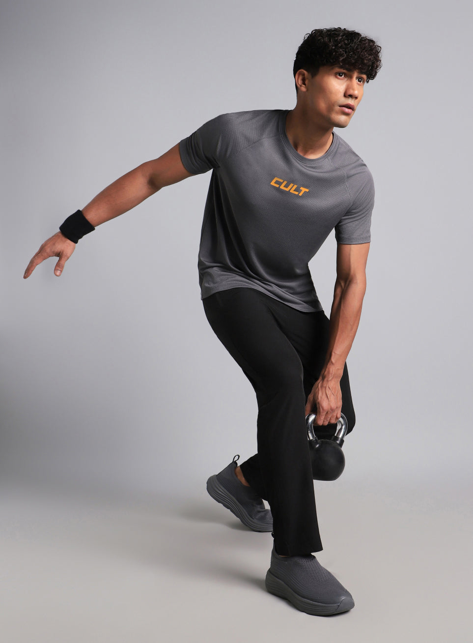 Men's Dark Grey Easy Move Tee