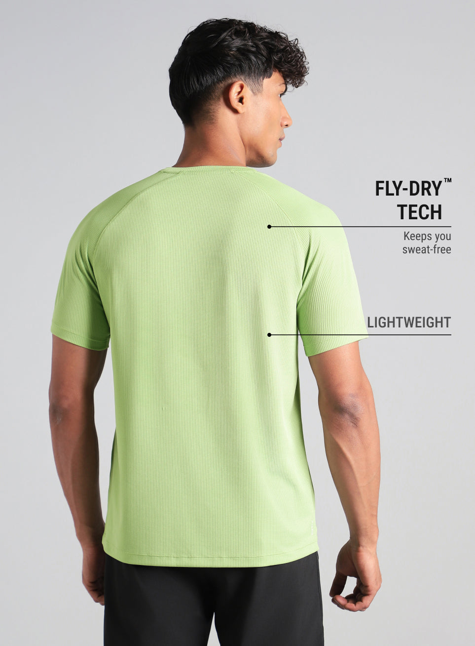 Men's Green Easy Move Tee