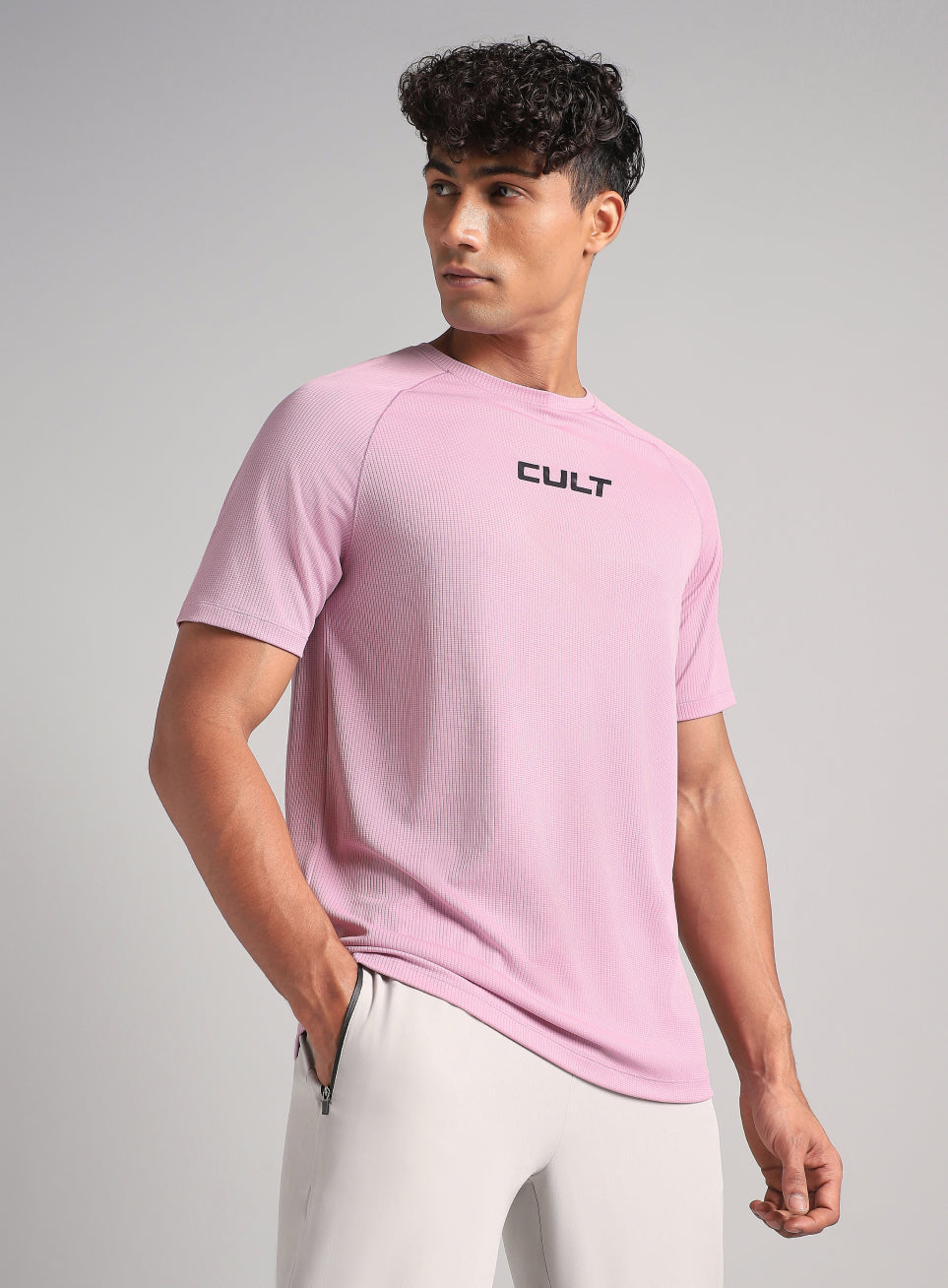 Men's Lt.Purple Easy Move Tee