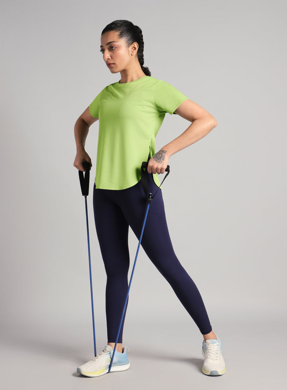 Women's Green Core Training Longline T-shirt