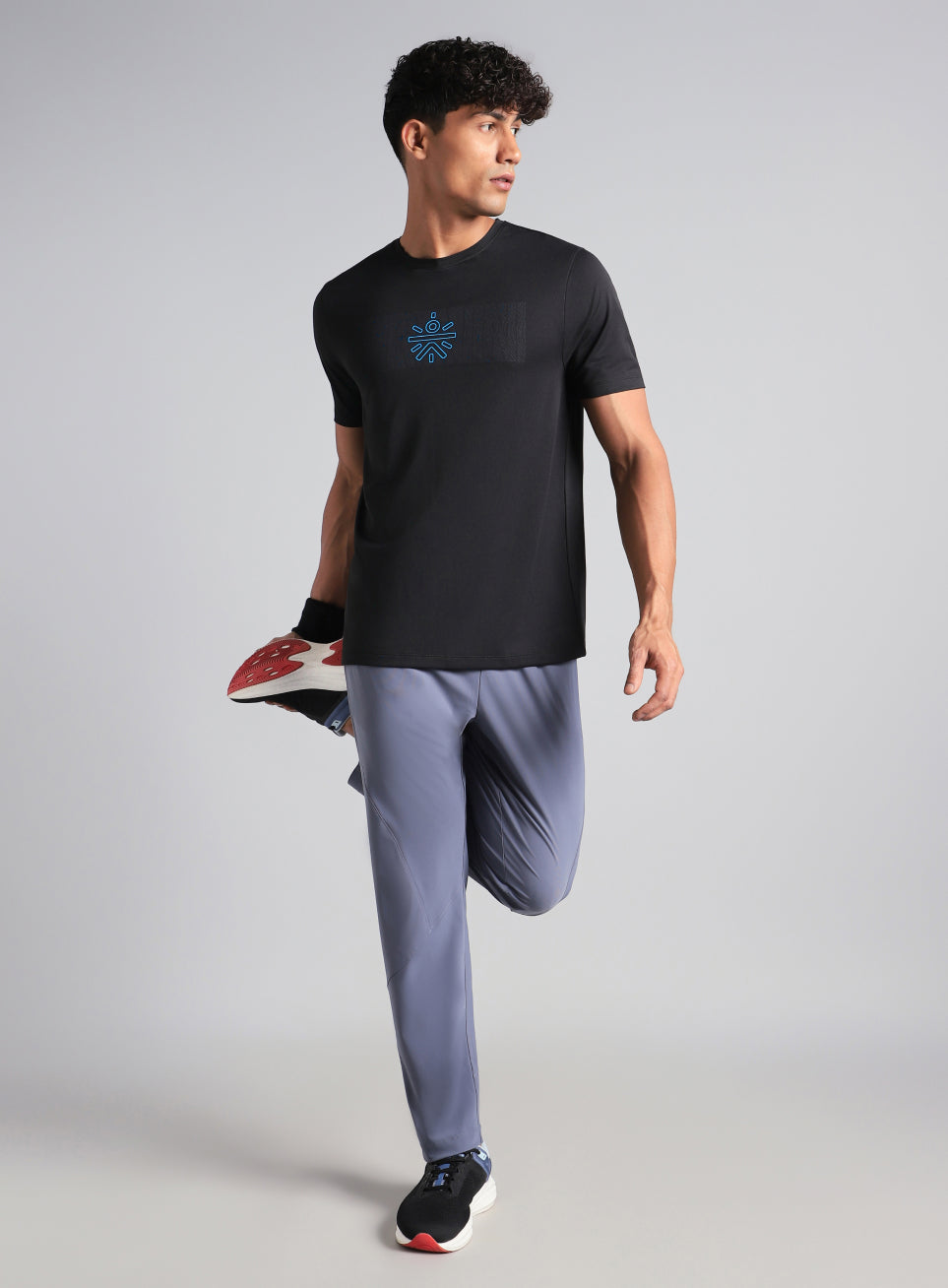 Men's Black Cult Train Graphic T-shirt