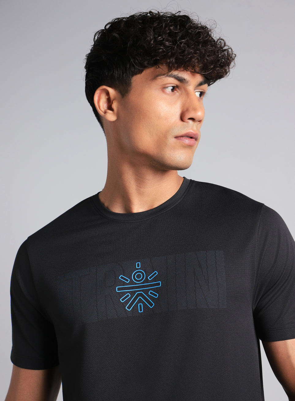 Men's Black Cult Train Graphic T-shirt