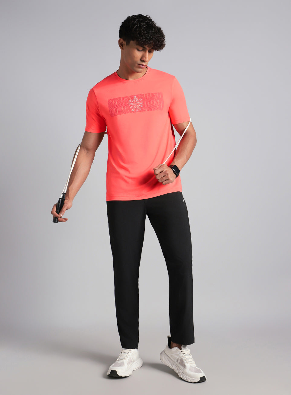 Men's Peach Cult Train Graphic T-shirt