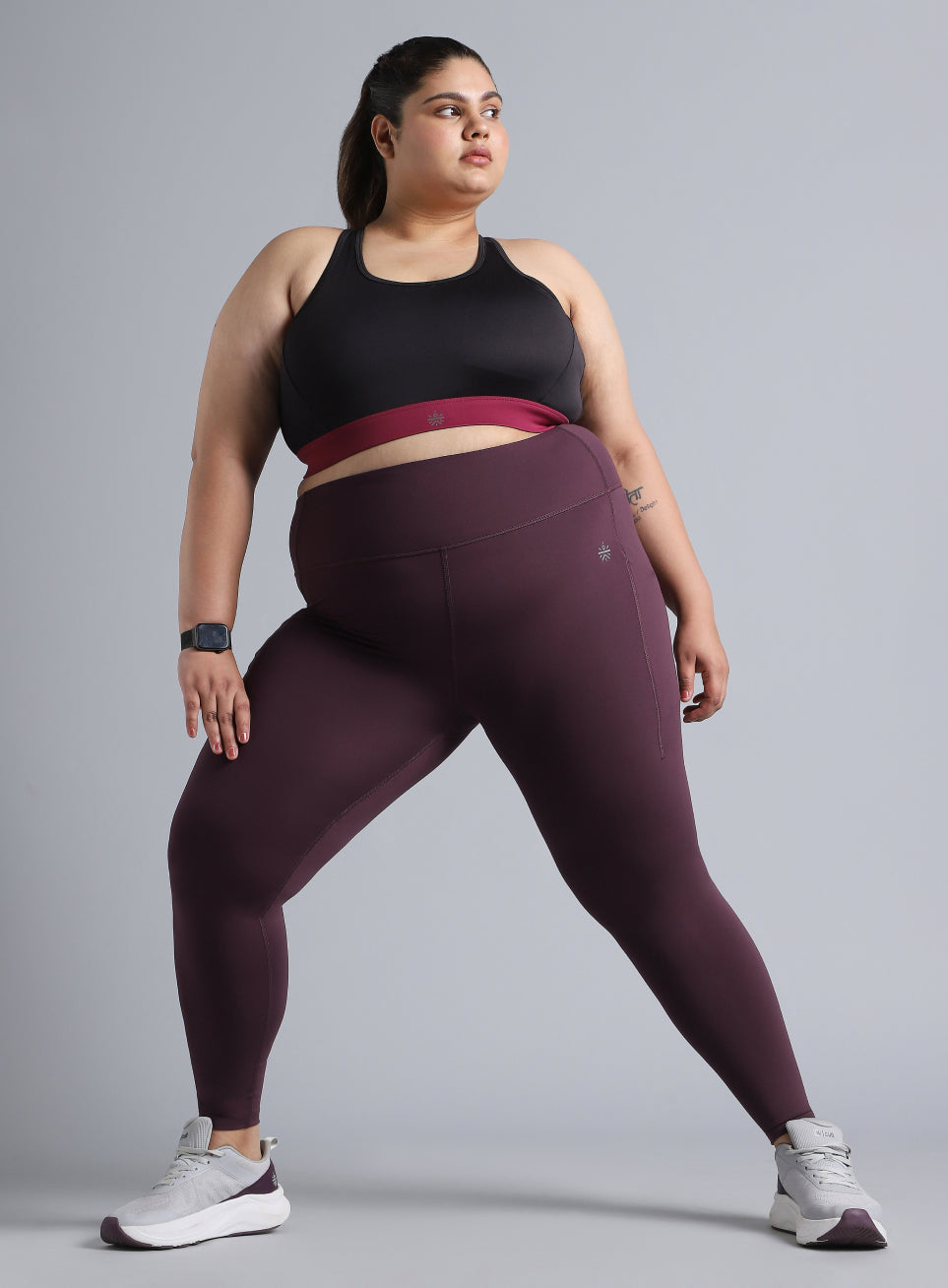 Women's Wine the Run Project Comflex Plus Size Tights