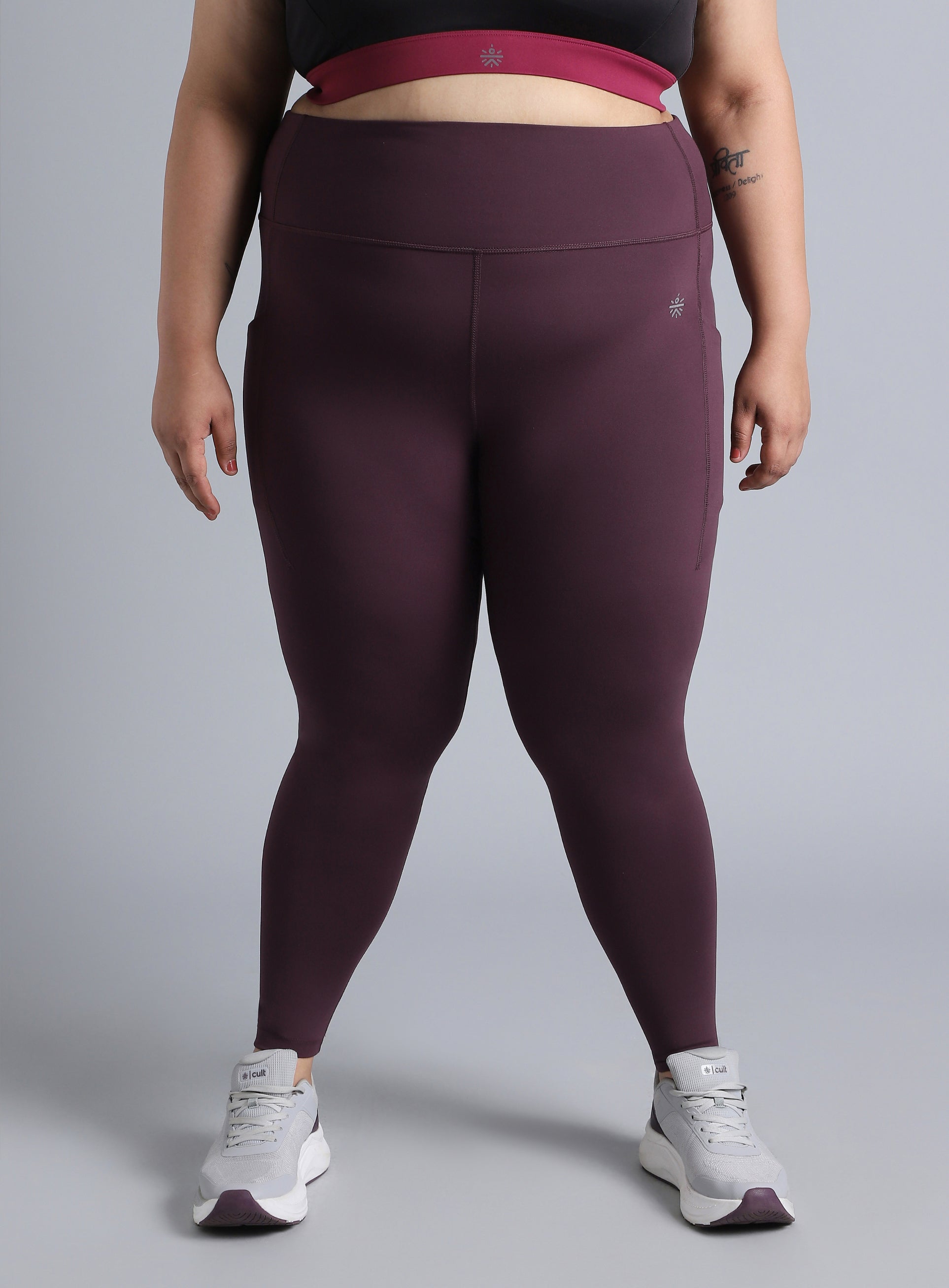 Women's Wine the Run Project Comflex Plus Size Tights
