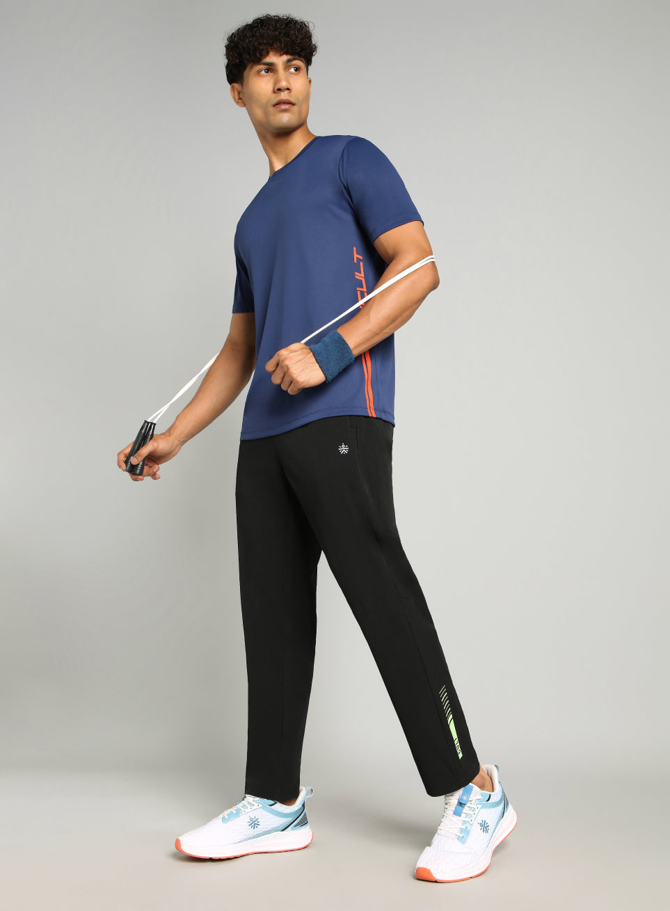 Men's Black Training Move Up Training Trackpants