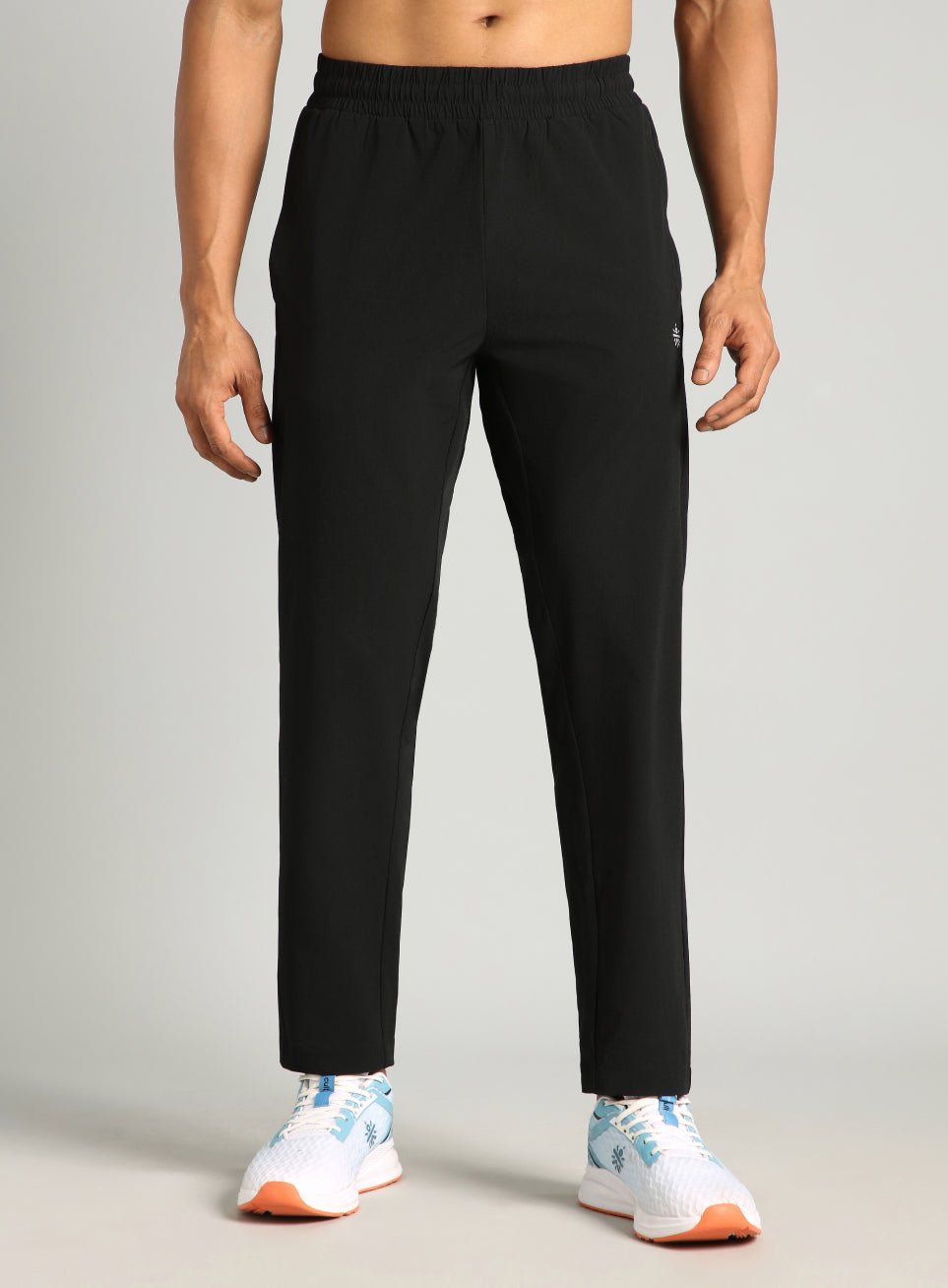 Men's Black Training Move Up Training Trackpants