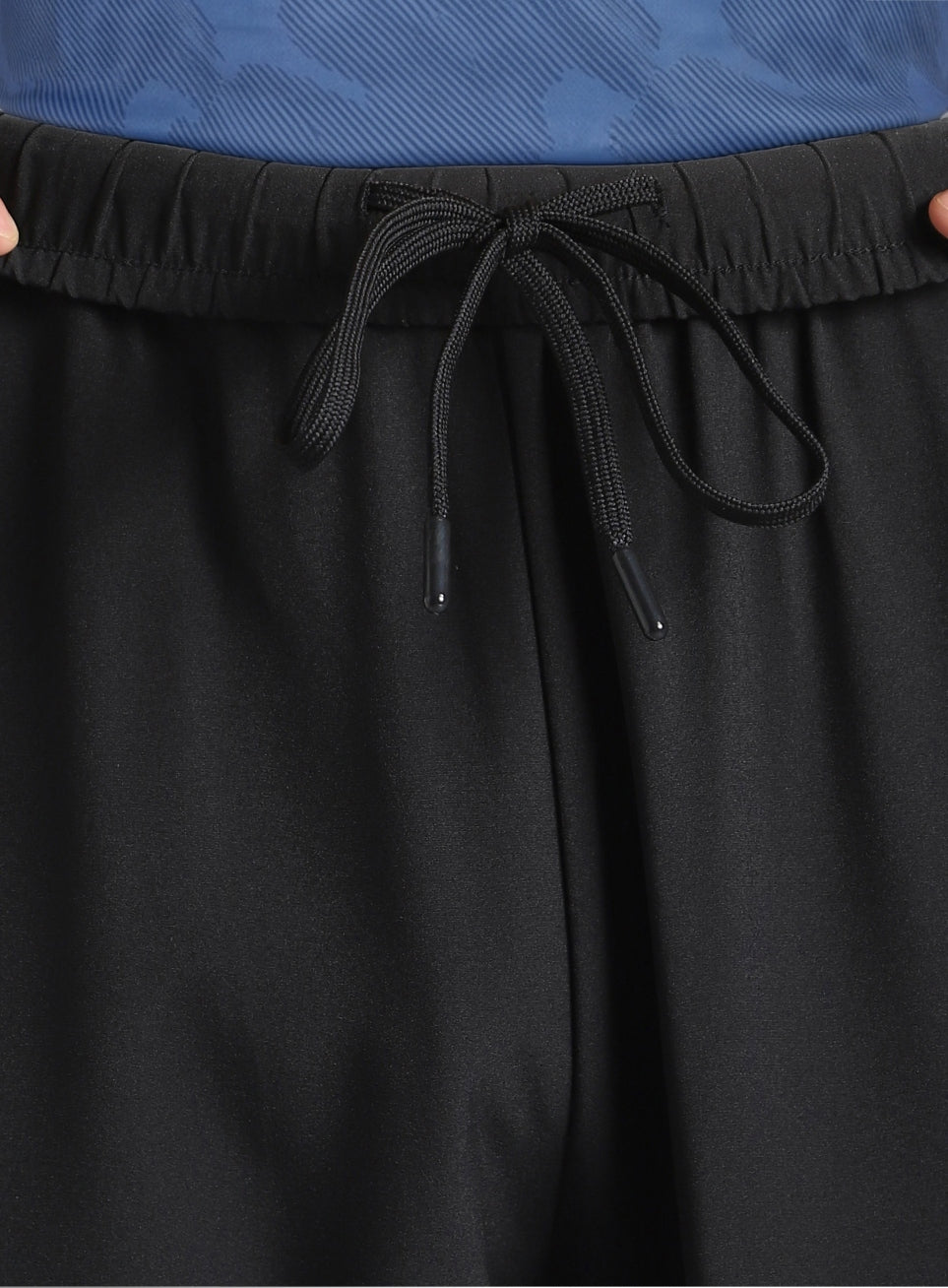 Men's Black Train In Train Out Premium Plus Size Trackpants