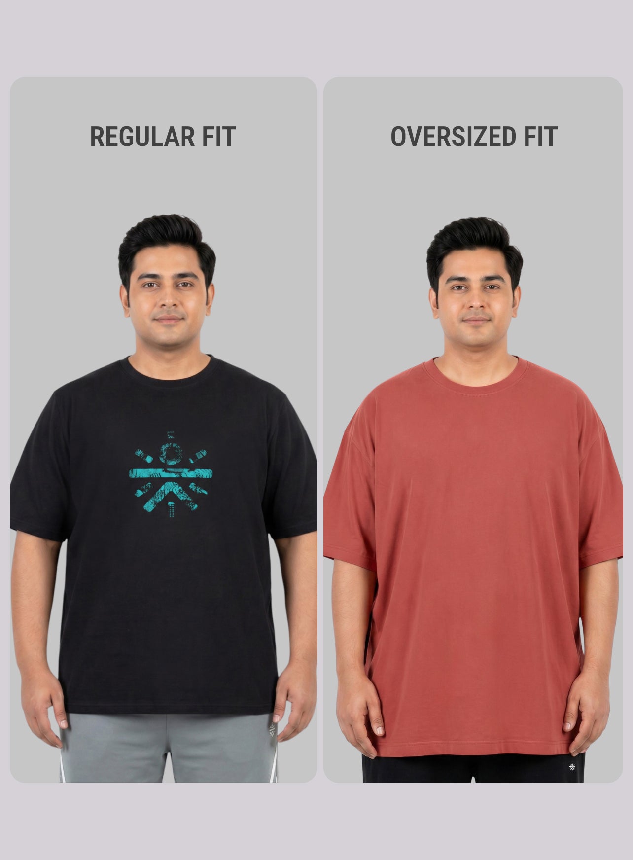 Men's Rust One More Rep Graphic Plus Size Oversized Fit T-shirt