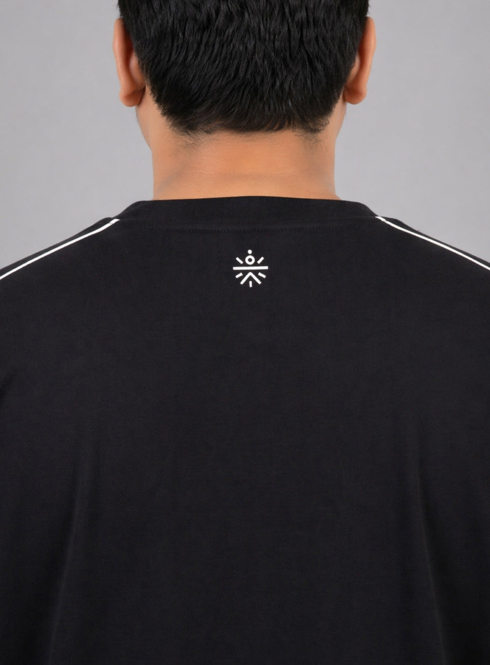 Men's Black Cult Brand Carrier Plus size Oversized Fit T-shirt