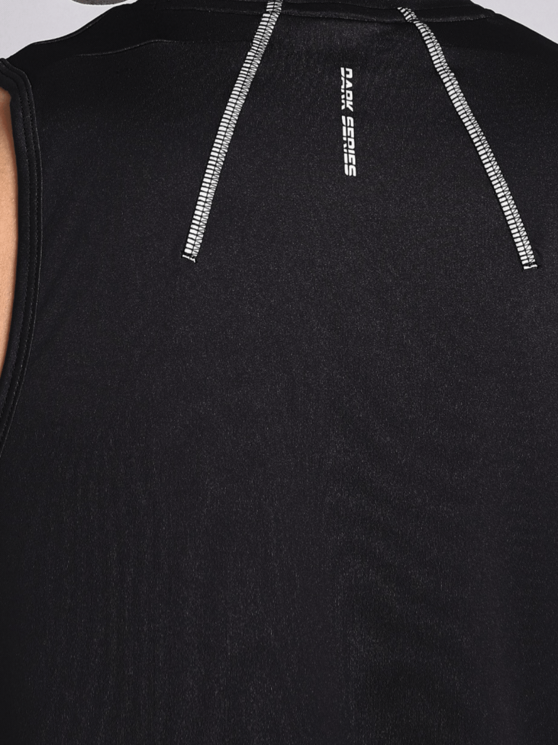 Men's Black Dark Series Running Tank