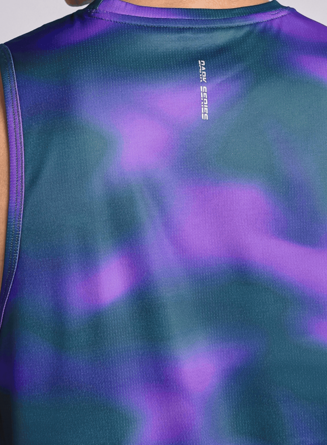 Men's Halo Print Night Run Tank