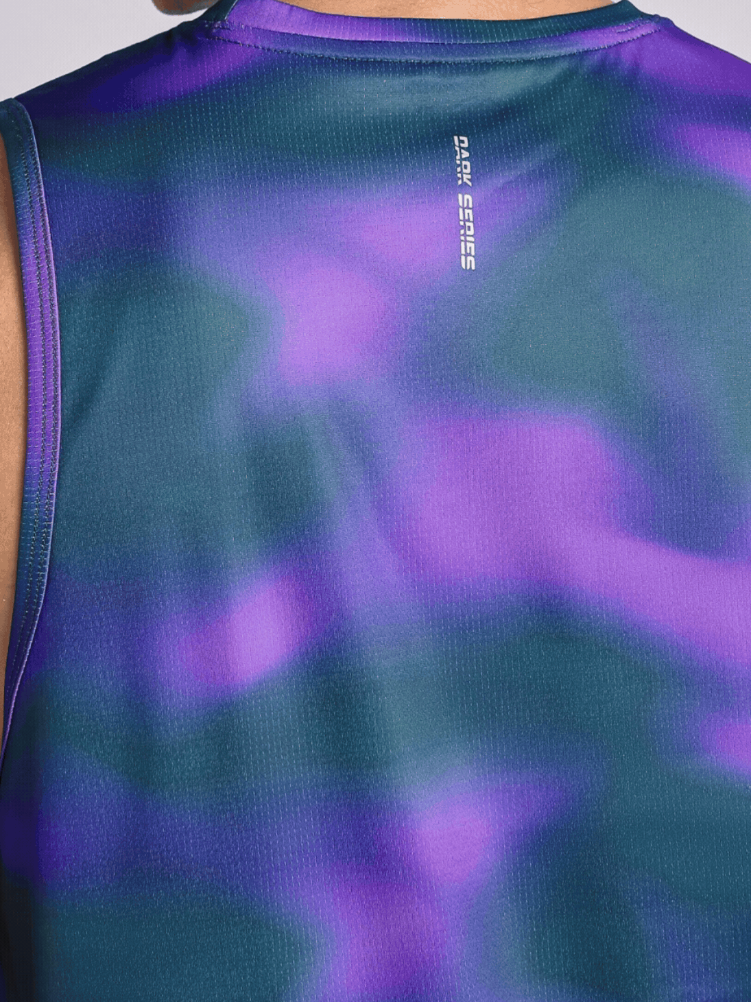 Men's Halo Print Night Run Tank