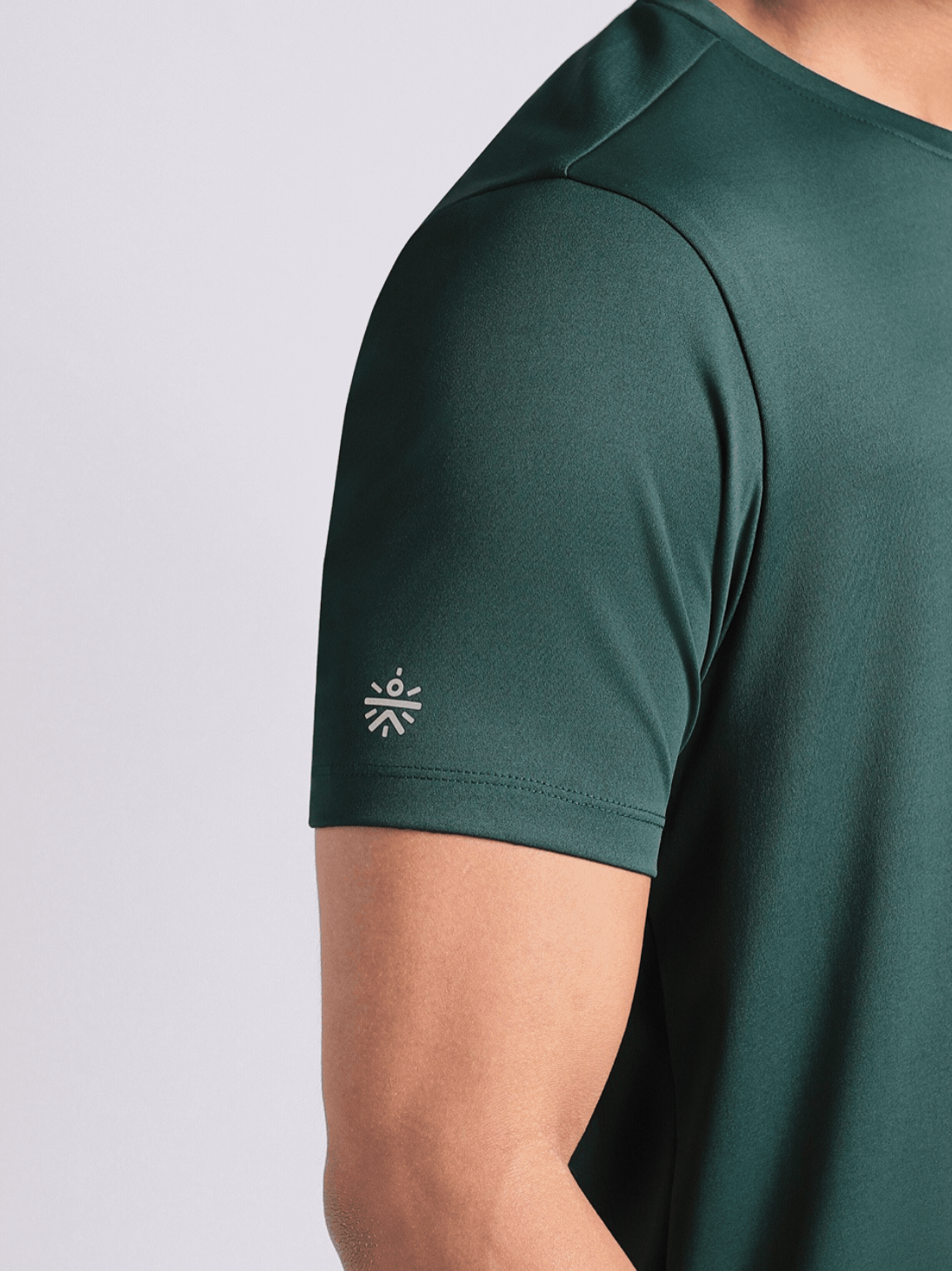 Men's Dark Green After Dark Running T-shirt