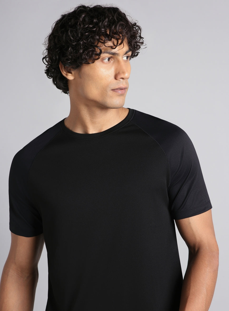 Men's Black Night Jogger's T-shirt