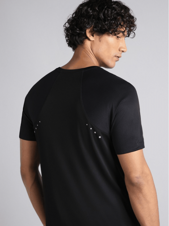 Men's Black Night Jogger's T-shirt