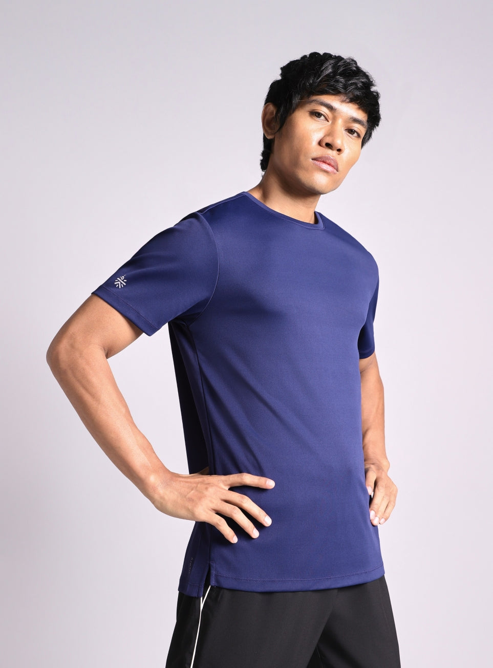 Men's Navy Afetr Dark Running T-shirt