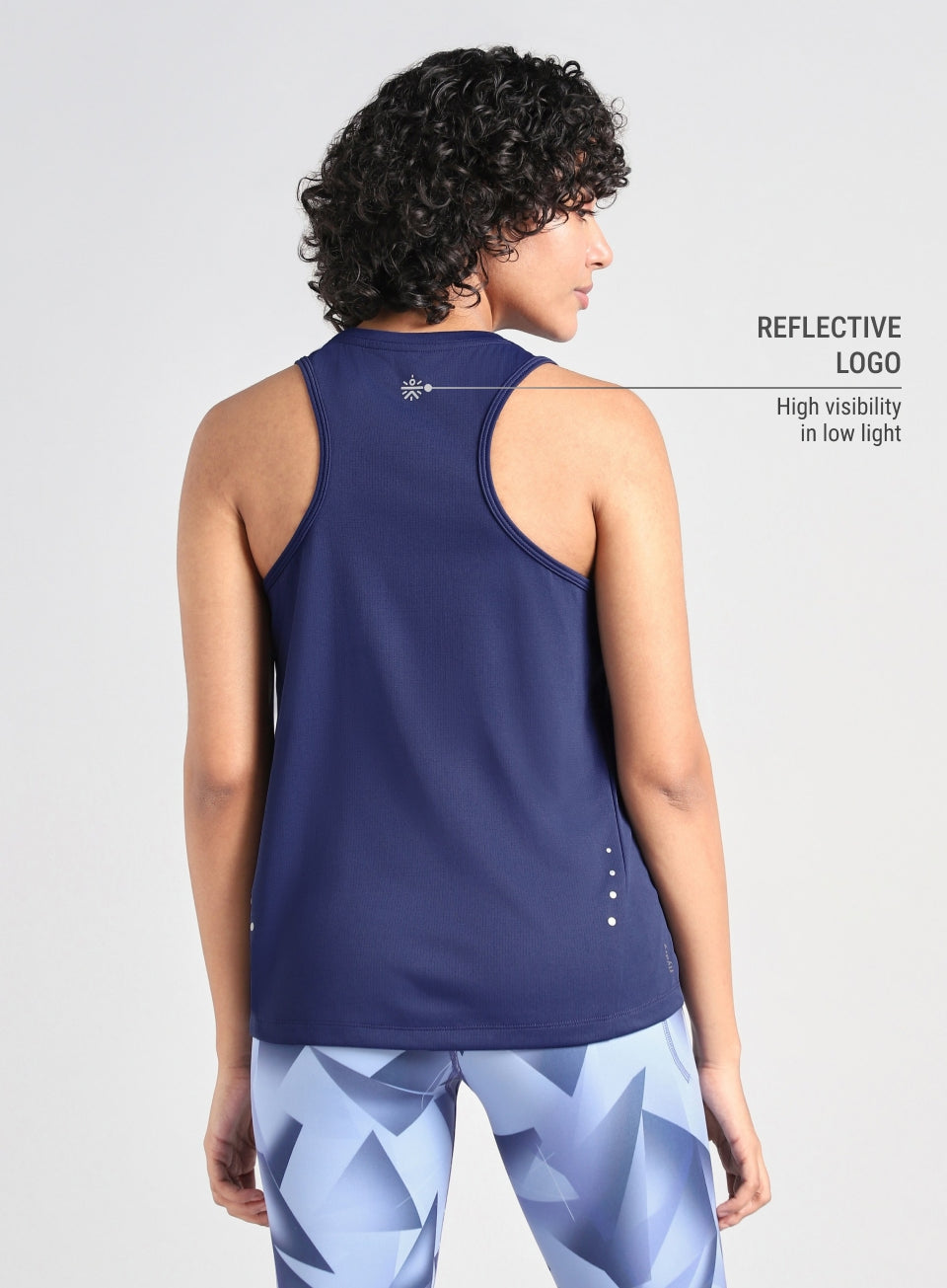 Women's Navy After Dark Running Tank