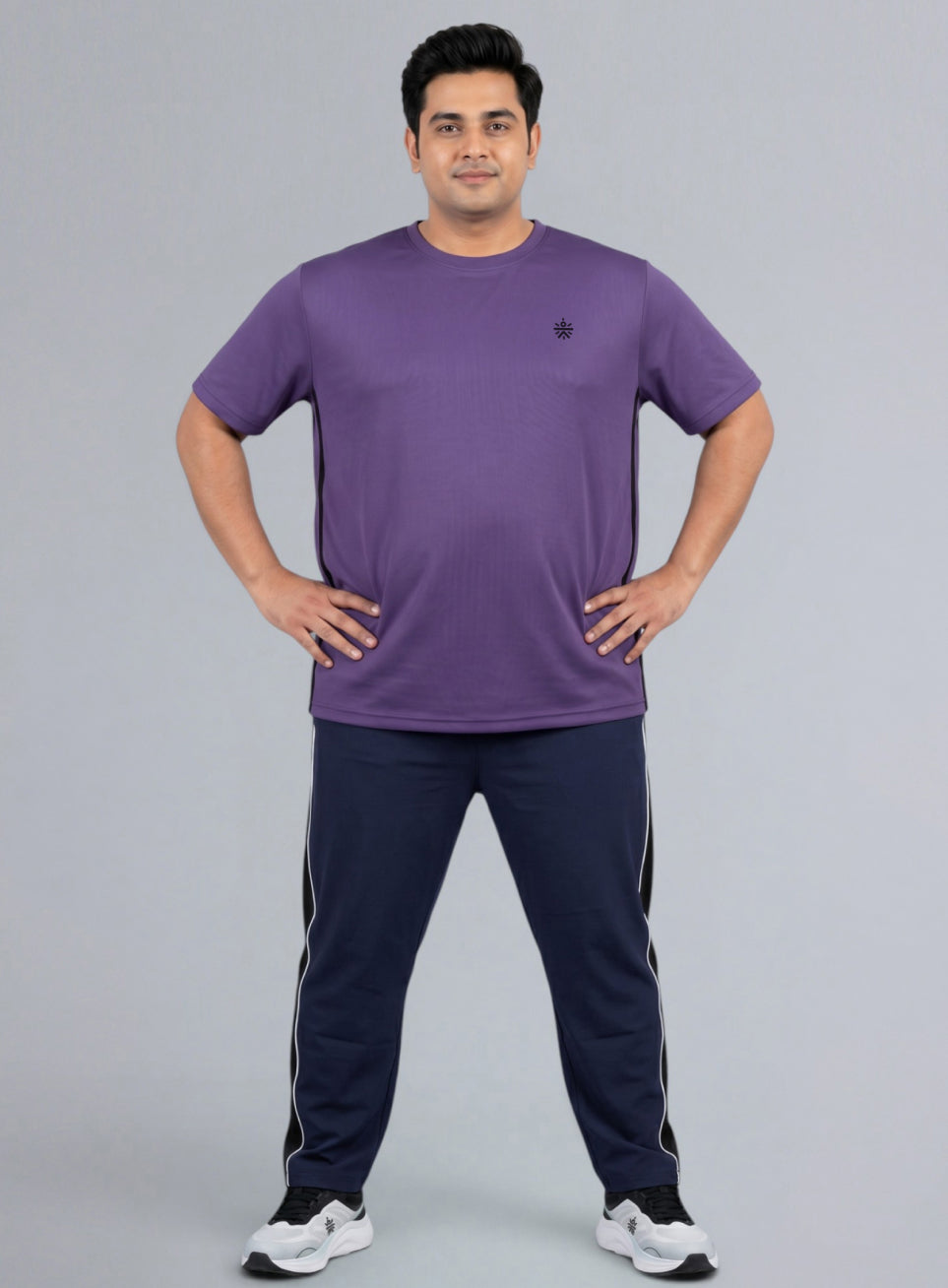 Men's Purple All Format Training T-shirt