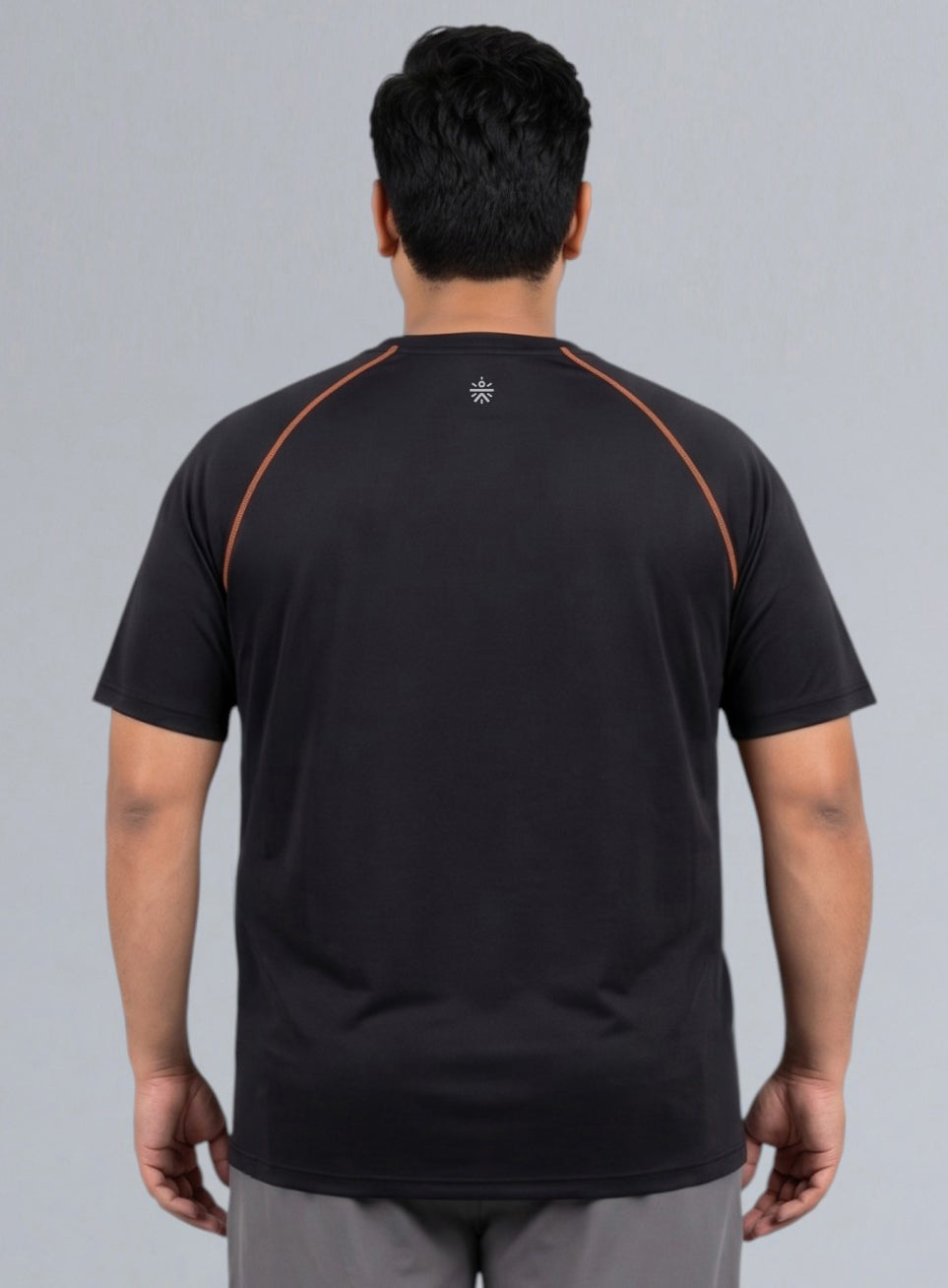 Men's Black Everyday Workout Train T-shirt
