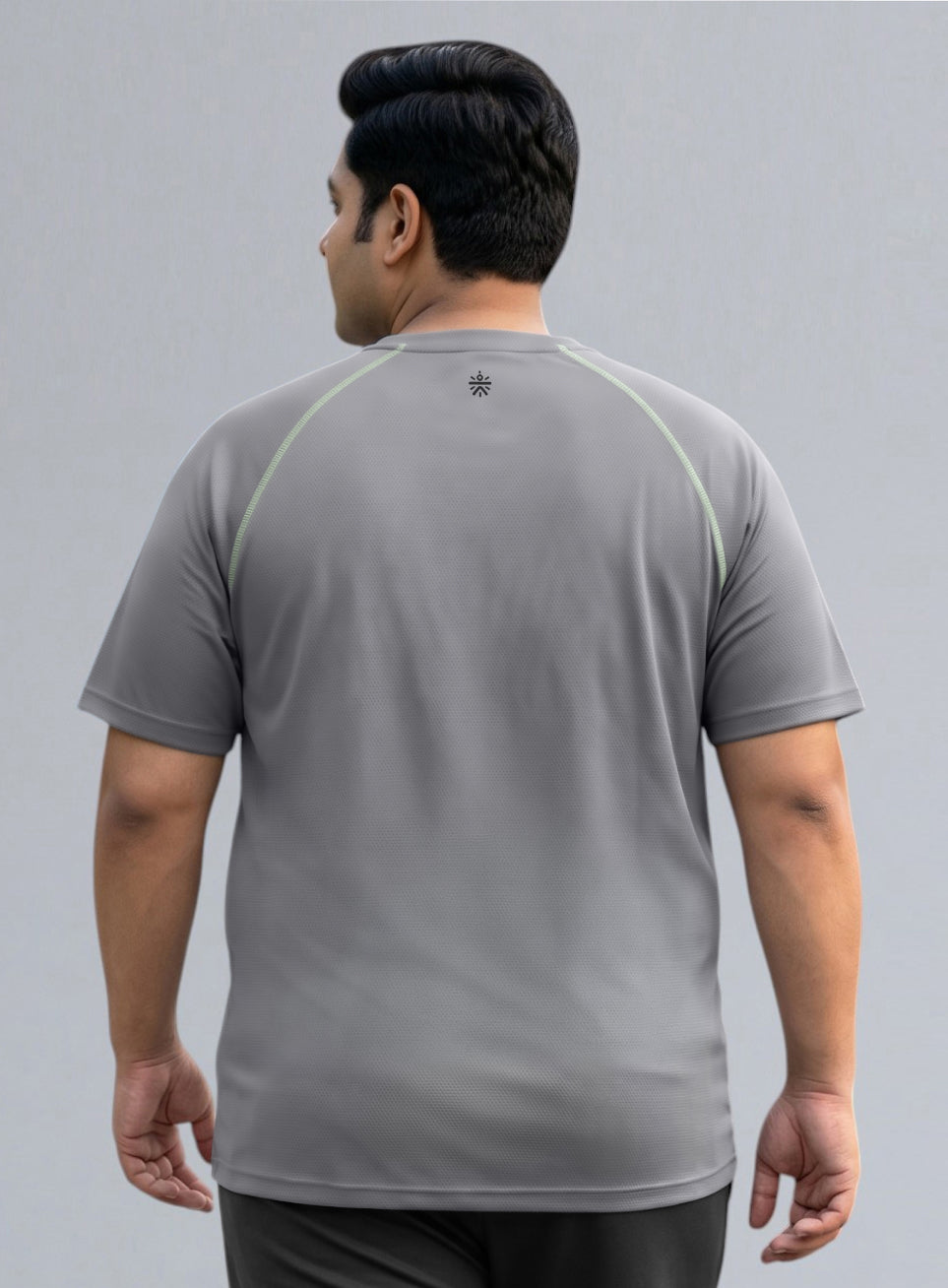 Men's Grey Everyday Workout Train T-shirt