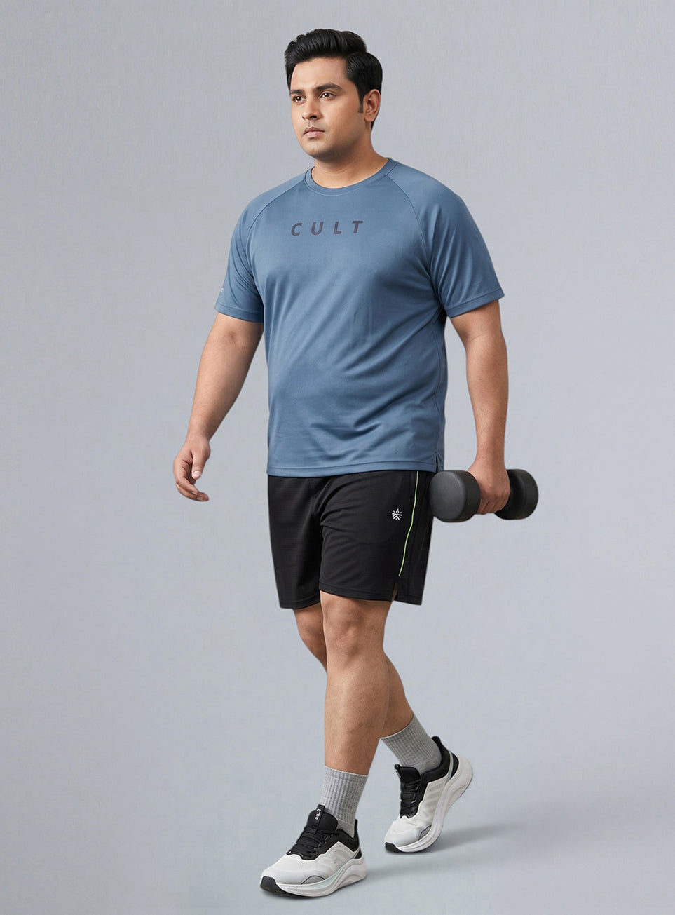 Men's Black Air Flex Plus Size Training Shorts