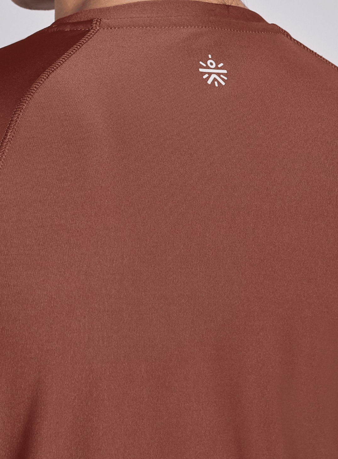 Men's Brown Base Layer Run Full Sleeve T-shirt
