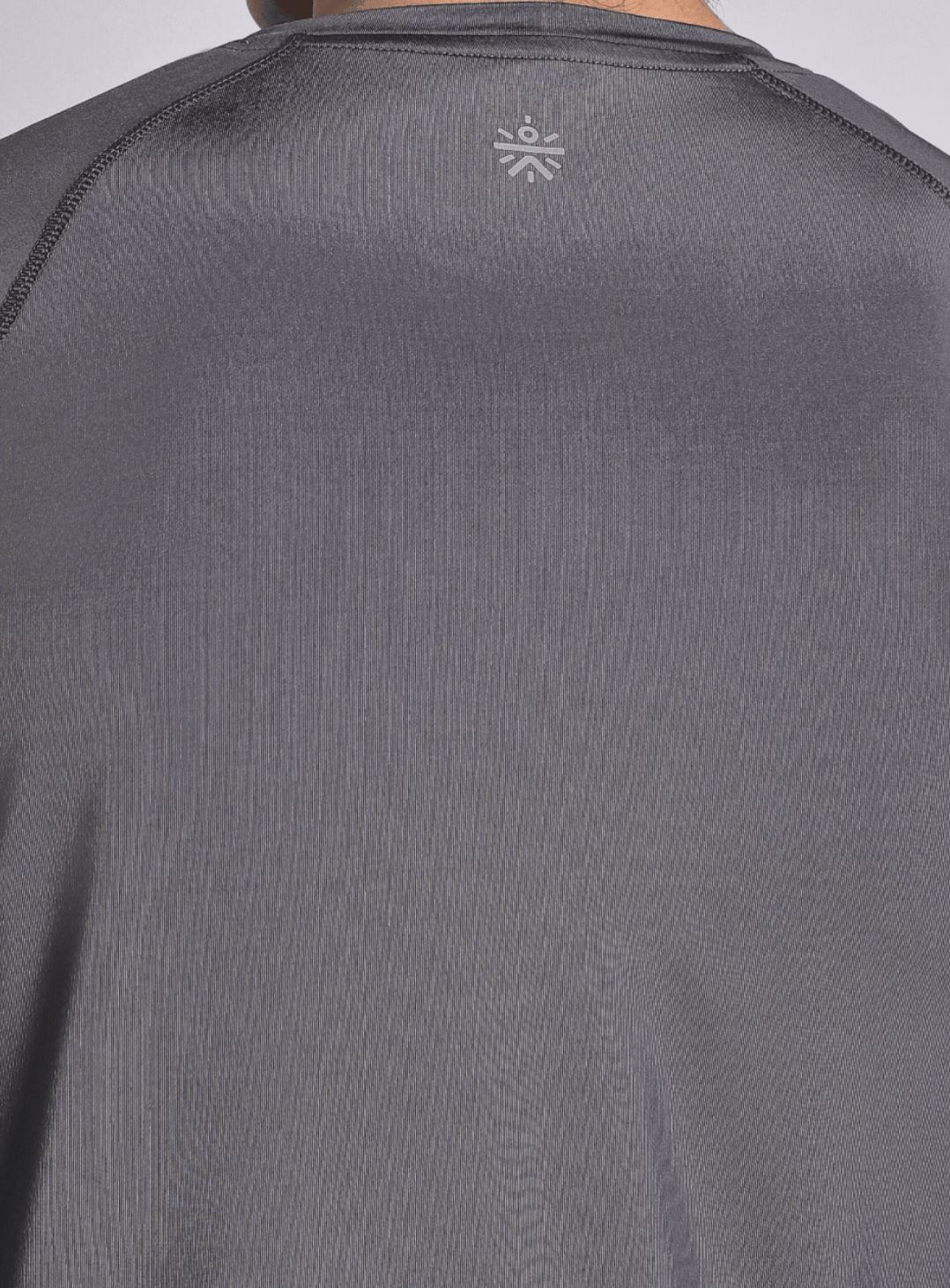 Men's Grey Base Layer Run Full Sleeve T-shirt
