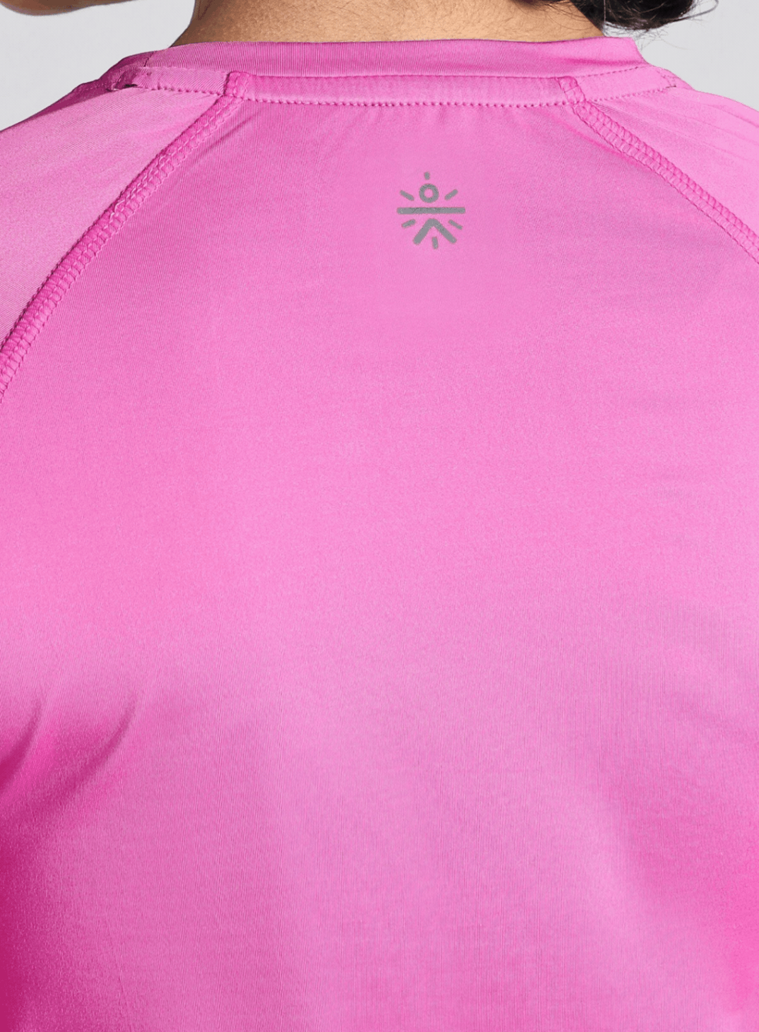 Women's Base Layer Pink Compression Running Top